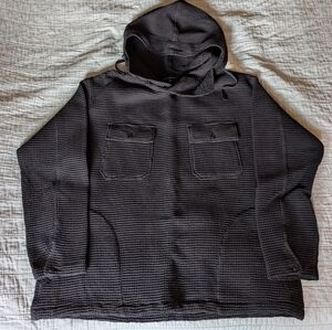 Men's Charcoal Hooded Sweatshirt